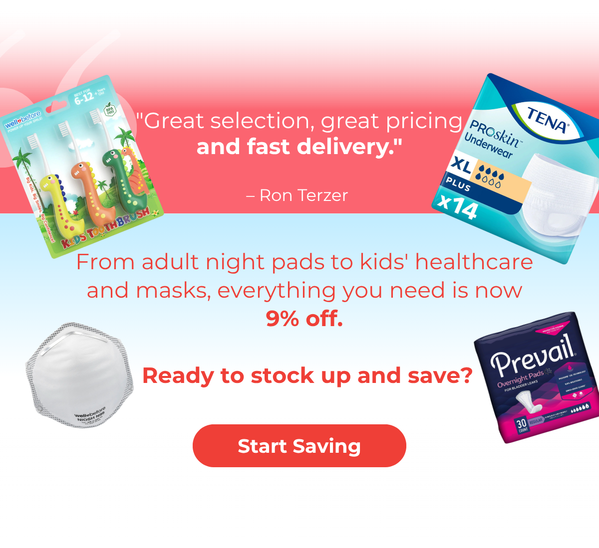 Save 9% on Customer Favorites