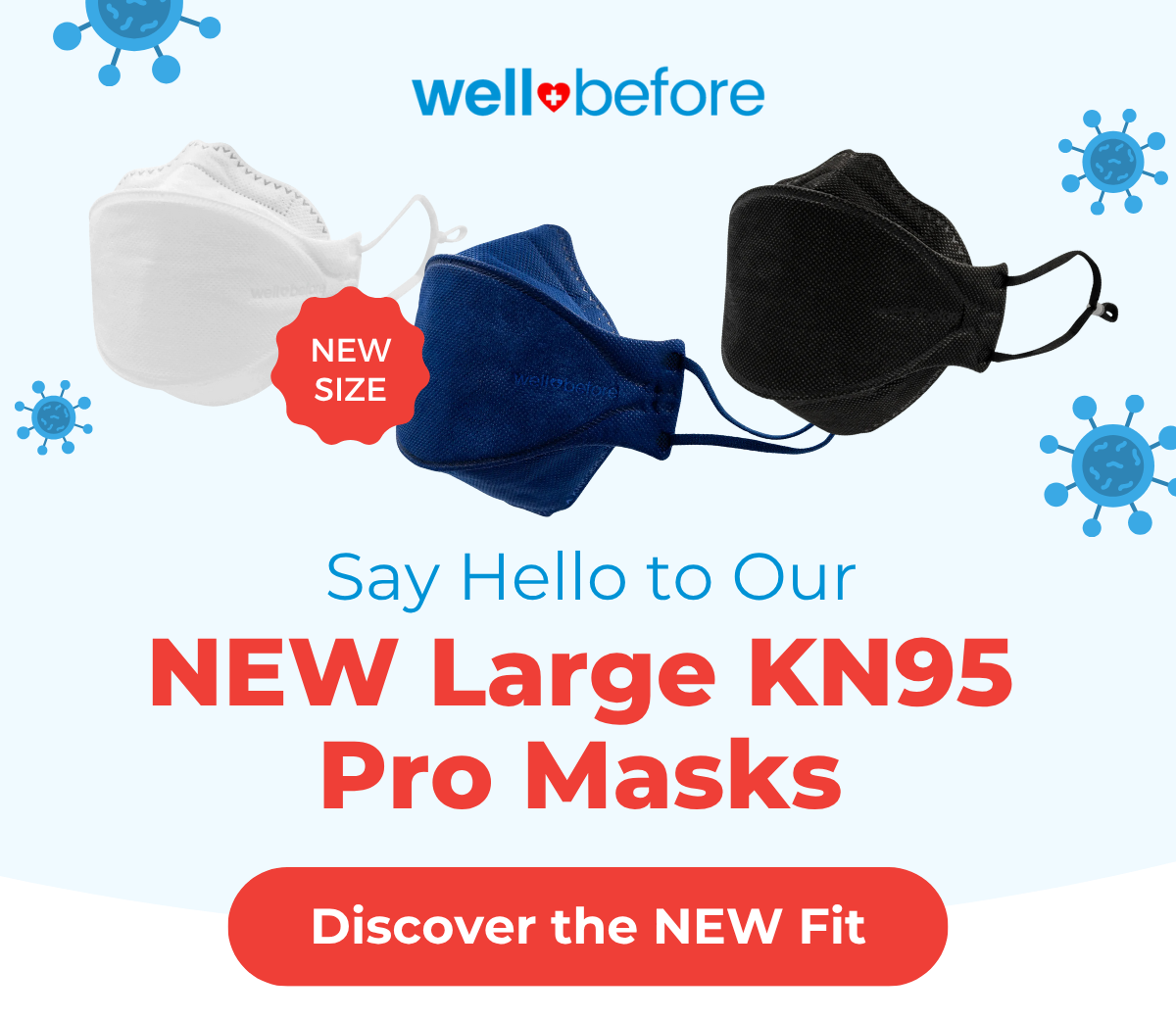 Shop  NEW Large KN95 Masks