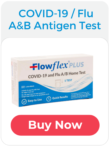 Flowflex PLUS COVID-19 / Flu A&B Antigen Home Test