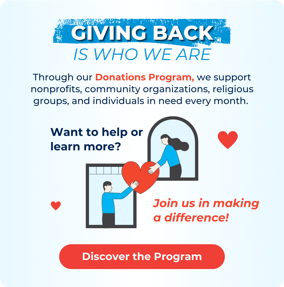 donation program