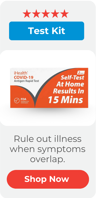 iHealth COVID-19 Antigen Rapid Self-Test (2 tests)