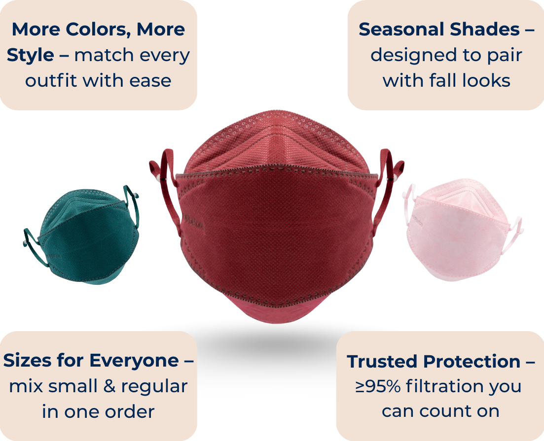 September Style Picks: Mask Colors for Fall
