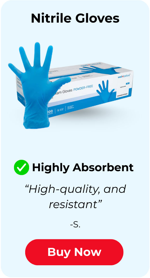 WellBefore Endeavor Nitrile Examination Gloves