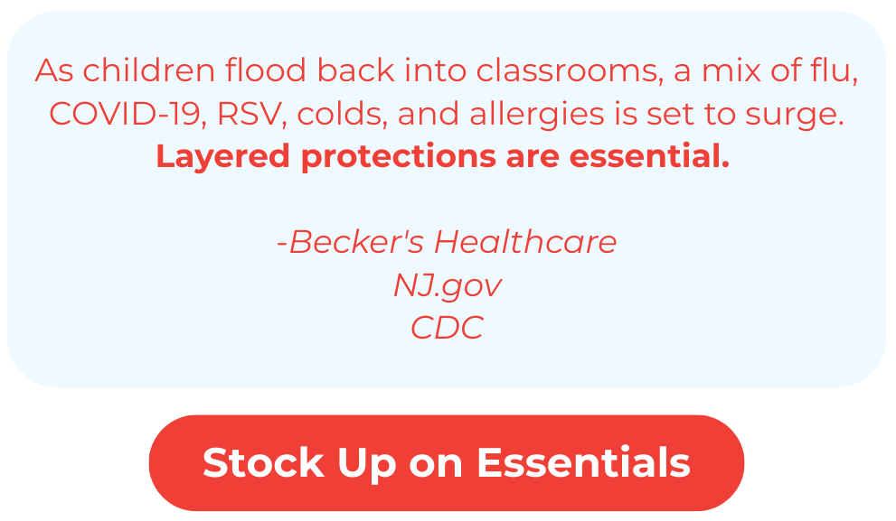 Stock up on essentials