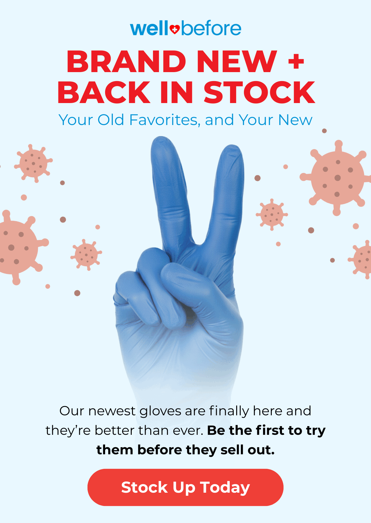 All new gloves + your favorites are back
