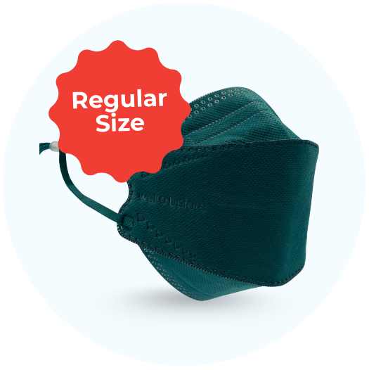 3D (KF94 Style) KN95 Mask With Adjustable Ear Loops