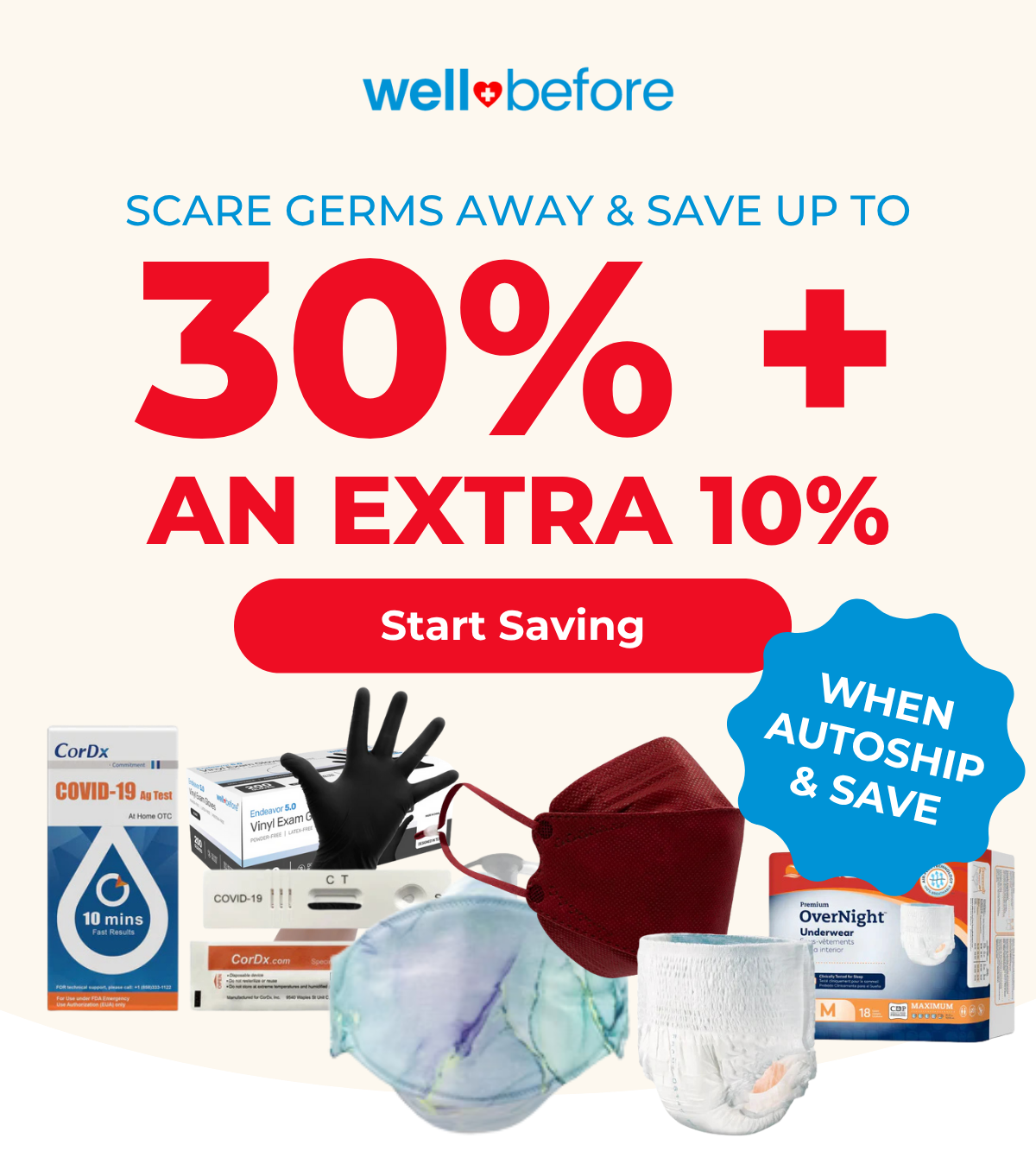 Save up to 30% with autoship!