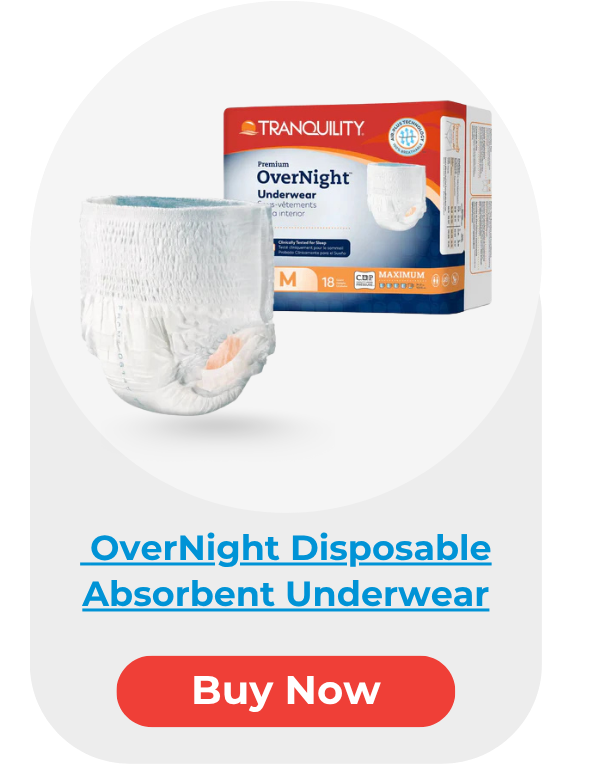 Tranquility Premium OverNight Disposable Absorbent Underwear
