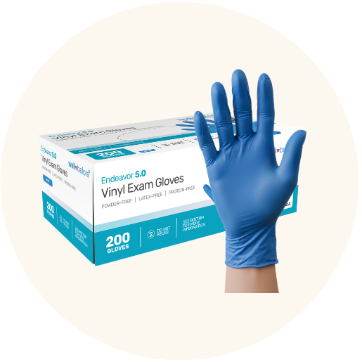 Endeavor Vinyl Examination Gloves