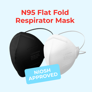 N95 Flat Fold Respirator Mask | NIOSH Approved