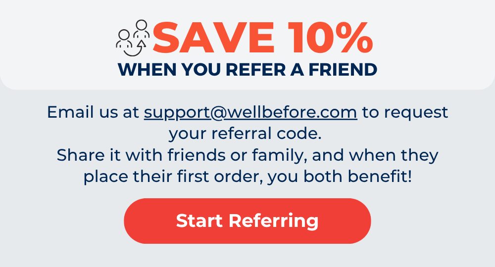 Save 10% When you refer a friend