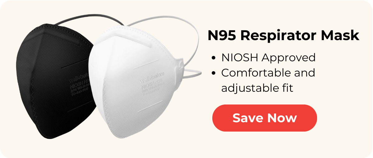 N95 Flat Fold Respirator Mask | NIOSH Approved