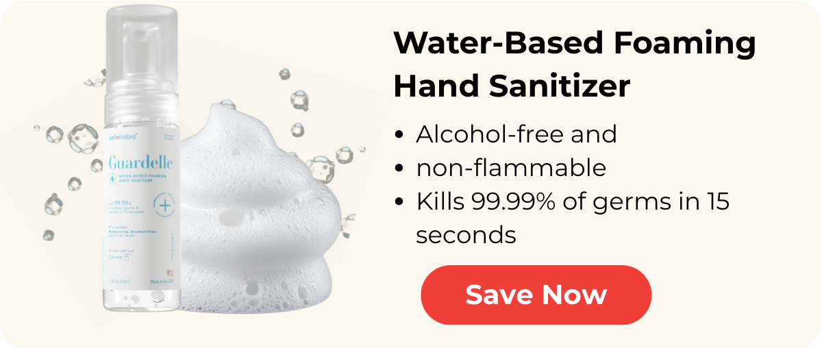 Guardelle Water-Based Foaming Hand Sanitizer