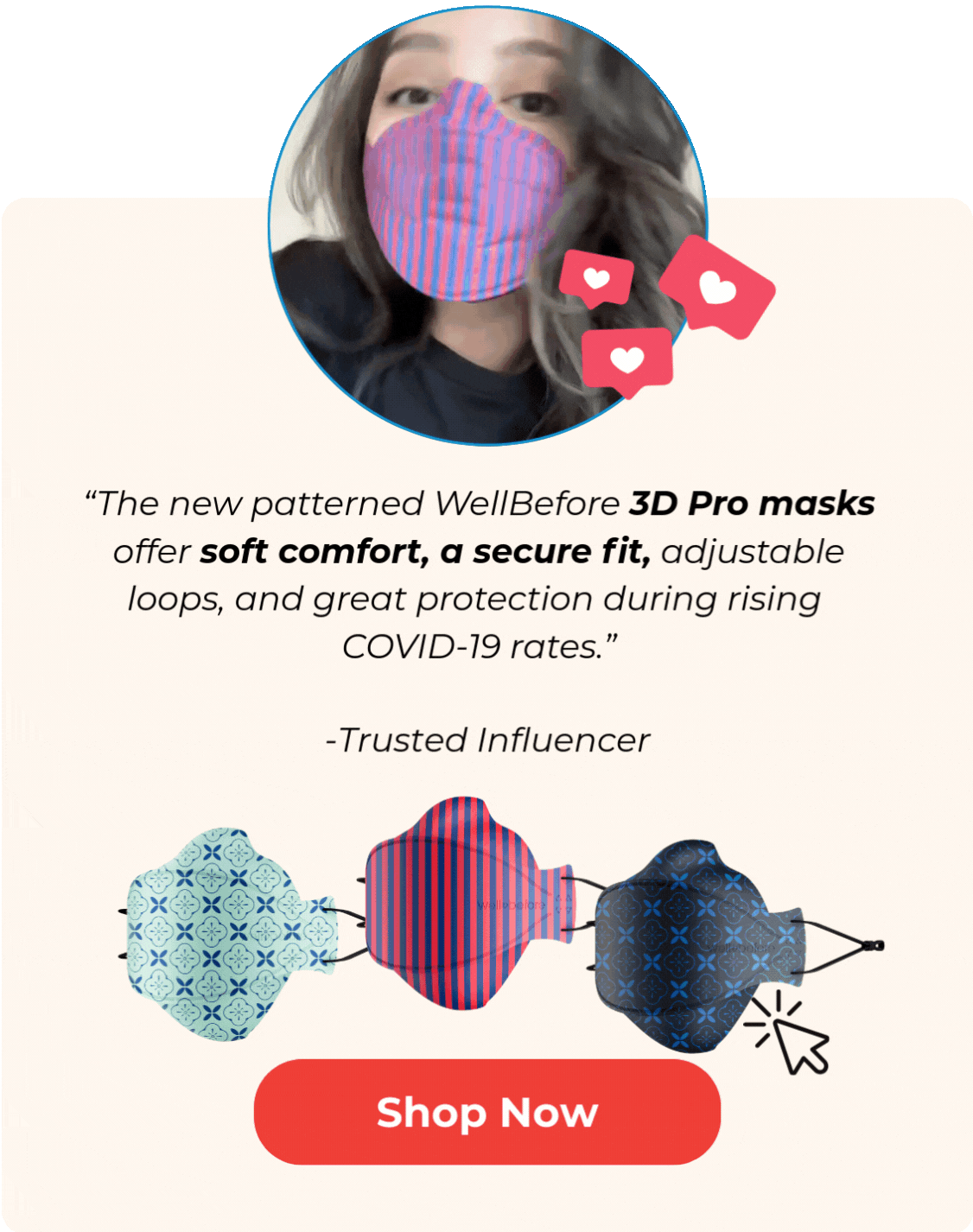 Shop Influencer Approved Masks