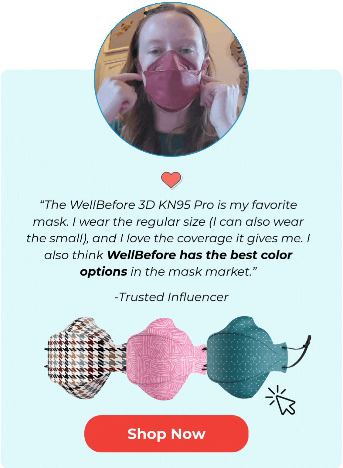 Shop Influencer Approved Masks