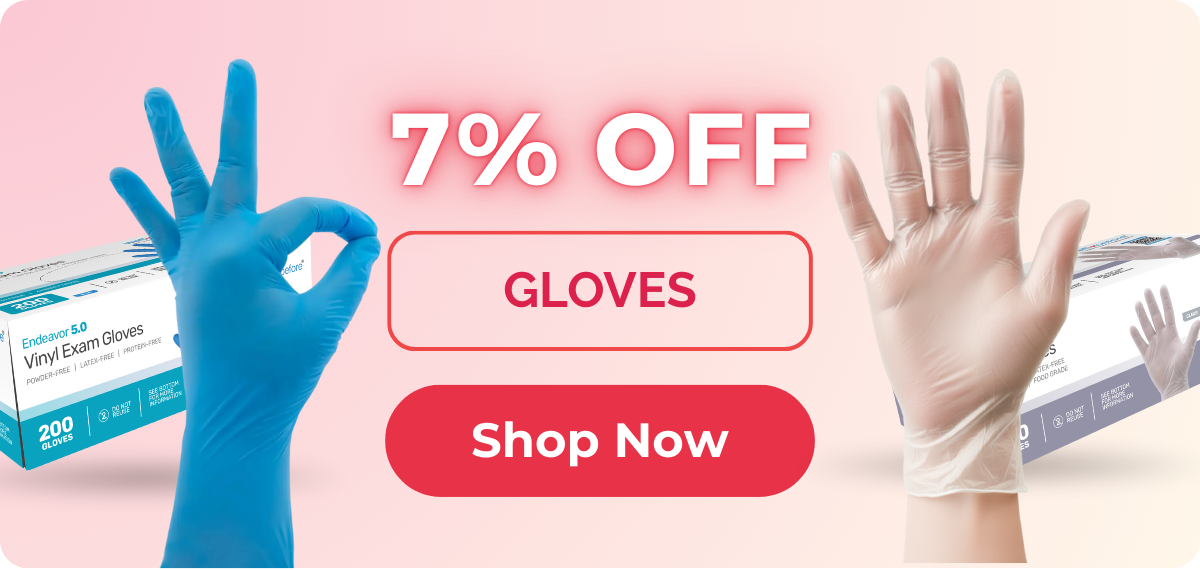 7% off  Gloves