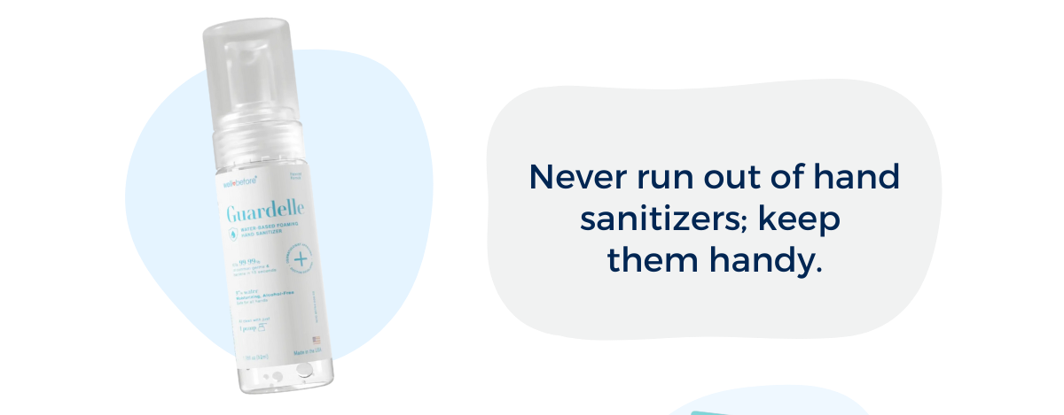 Guardelle Water-Based Foaming Hand Sanitizer