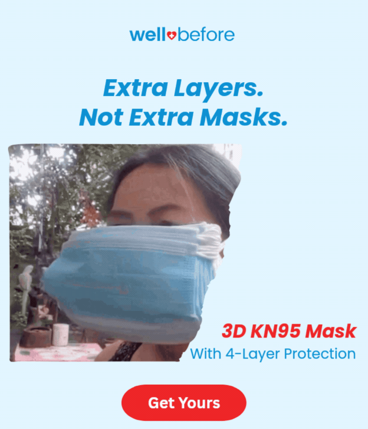 KN95 3D Face Mask. Build Your Bundle. Save 15%