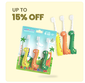 Kids Dinosaur Toothbrush Set | 3 Fun Colors in One Pack