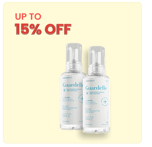 Guardelle Alcohol Free Hand Sanitizer – Water Based