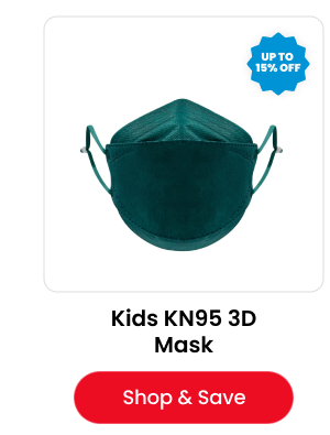 Kids KN95 3D Mask