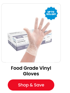 Food Grade Vinyl Gloves 