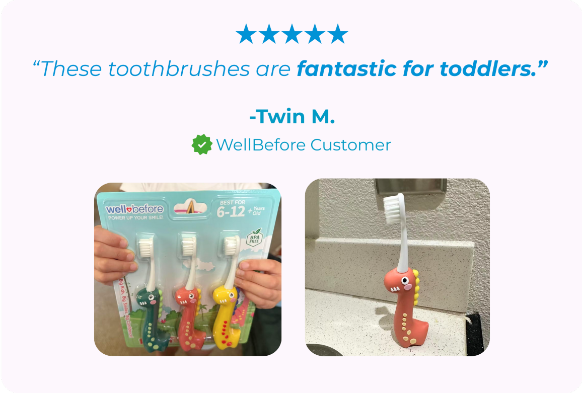 Kids Dinosaur Toothbrush feedback