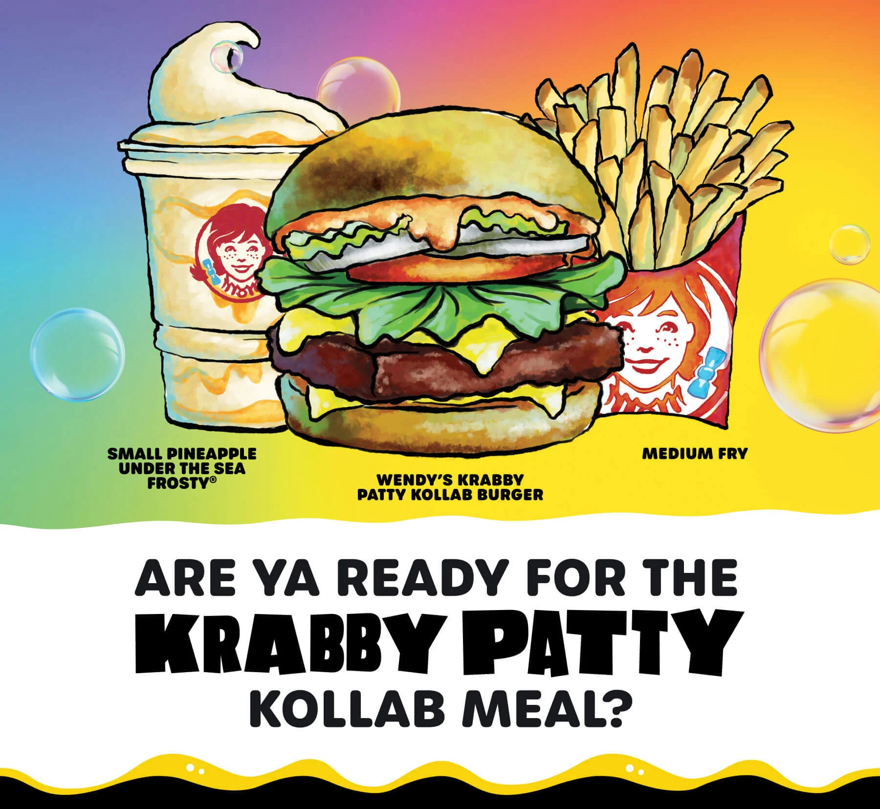 The Krabby Patty Kollab Meal has floated to the surface.