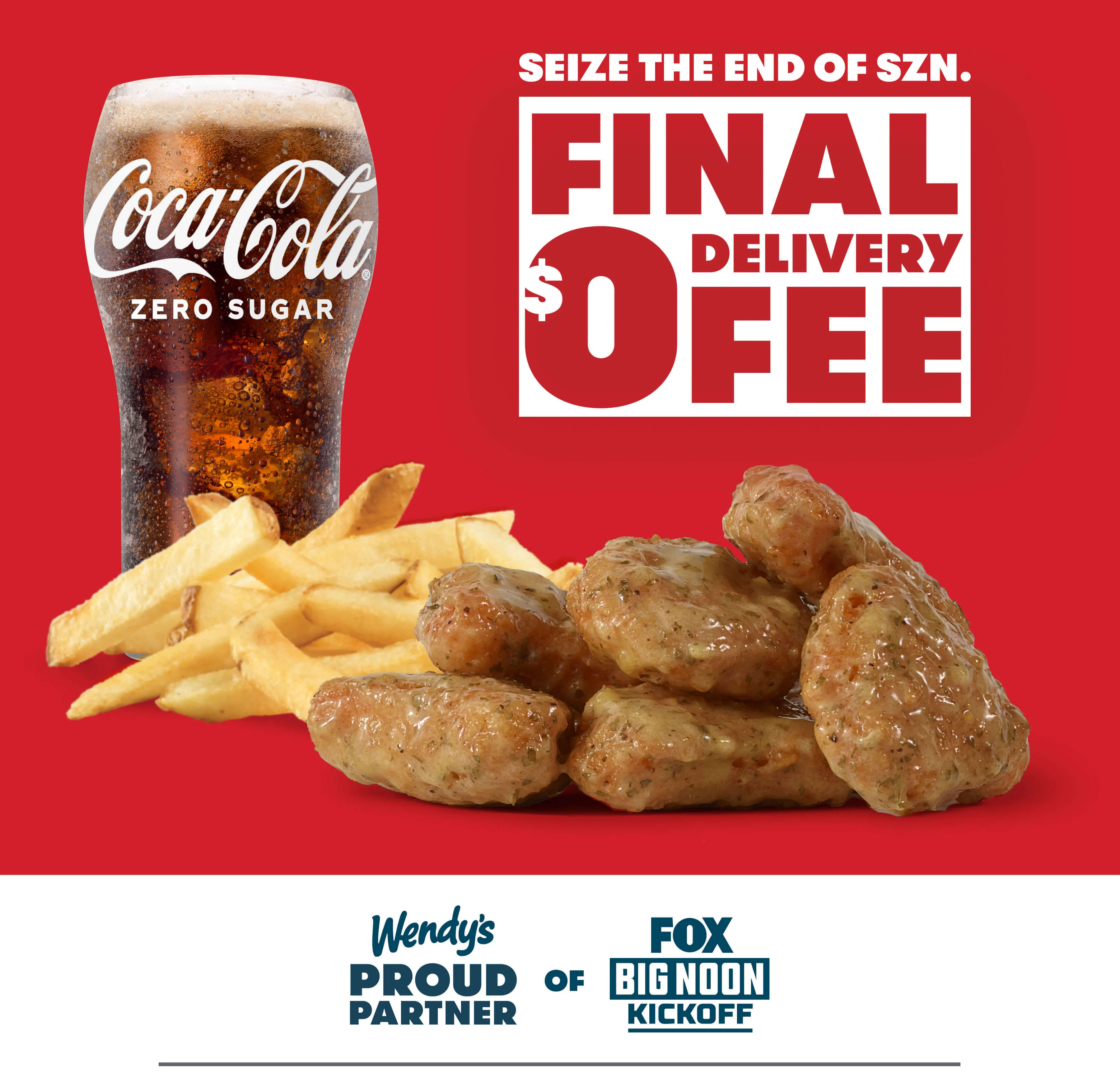 Catch this final $0 delivery fee