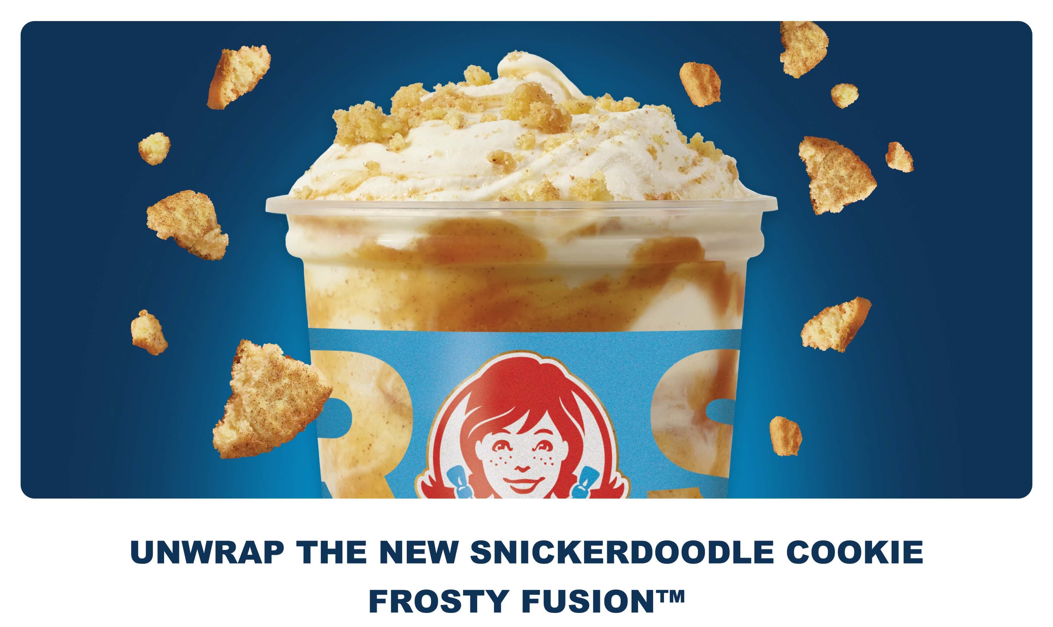 Unwrap the NEW Snickerdoodle Cookie Frosty Fusion™