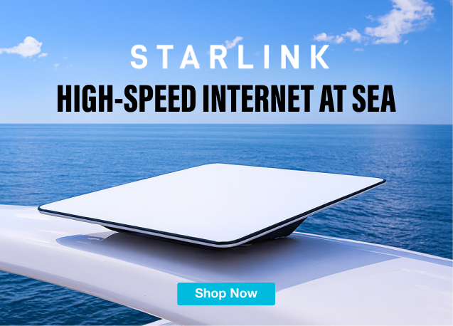 Starlink High-Speed Internet At Sea - Shop Now