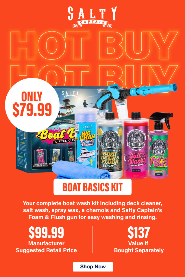 HOT BUY! Salty Captain Boat Basics Kit Only $79.99 - Shop Now