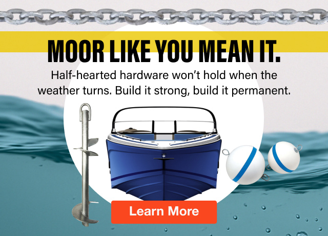 Moor Like You Mean It. Half-hearted hardware won’t hold when the weather turns. Build it strong, build it permanent. Learn More