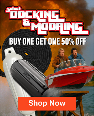 Buy One Get One 50% Off Select Docking & Mooring - Shop Now
