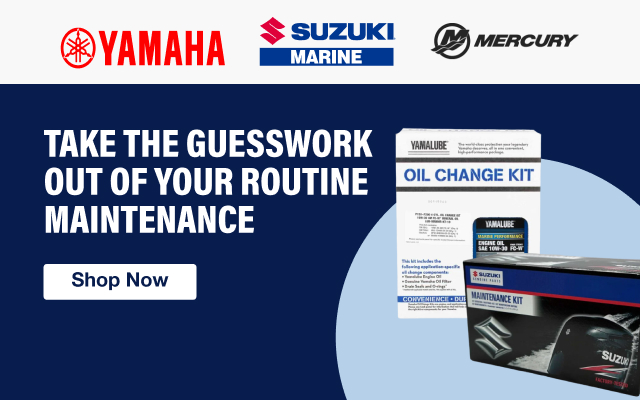 Yamaha, Suzuki, Mercury - Take the guesswork out of your routine maintenance. Shop Now