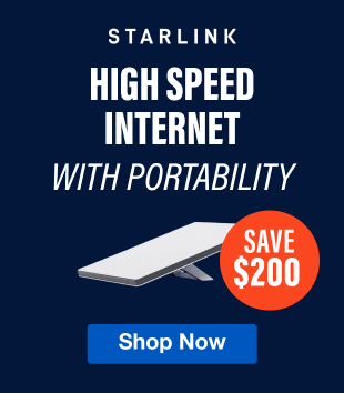 Starlink High-Speed Internet with Portablity - Save $200 - Shop Now