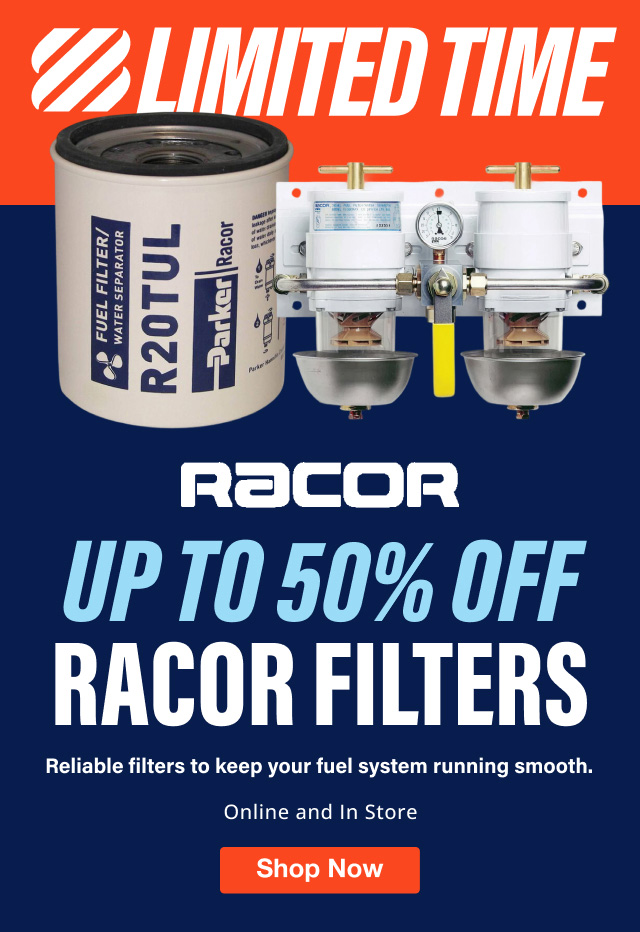 Limited Time! Up To 50% OFF Racor Filters - Online & In Store - Shop Now