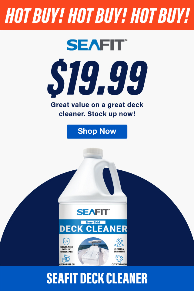 HOT BUY! $19.99 Seafit Deck Cleaner - Shop Now
