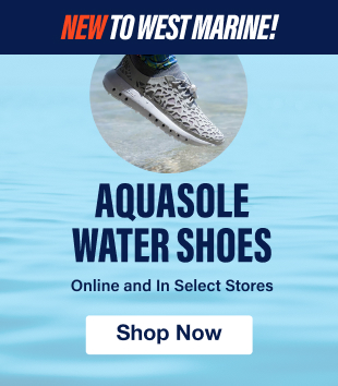 New To West Marine! Aquasole Water Shoes - Online & In Select Stores - Shop Now