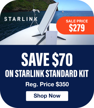 Save $70 on Starlink Standard Kits - Sale Price $279 - Shop Now