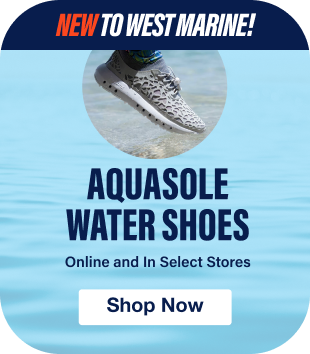 New To West Marine! Aquasole Water Shoes - Online & In Select Stores - Shop Now
