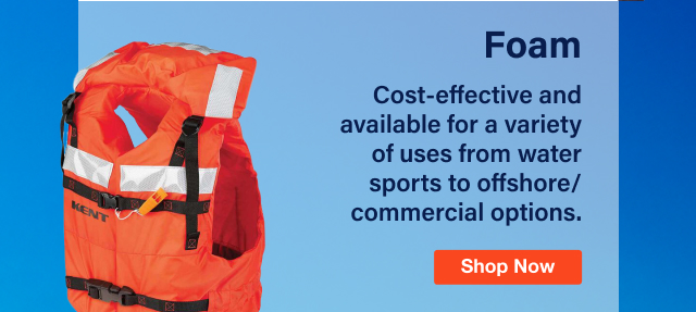 Foam - Cost-effective and available for a variety of uses from water sports to offshore / commercial options. | Shop Now