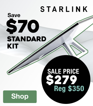 Shop STARLINK Standard Kit. Save $70 - Sale Price $279.
