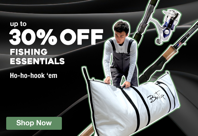 Up To 30% OFF Fishing Essentials - Shop Now