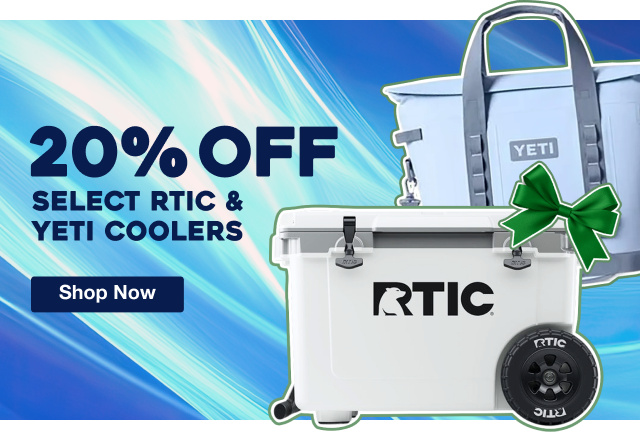 20% Off Select RTIC & YETI Coolers | Shop Now
