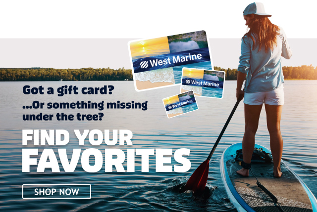 Git a Gift Card.... or something missing under the tree? Find Your Favorites - Shop Now