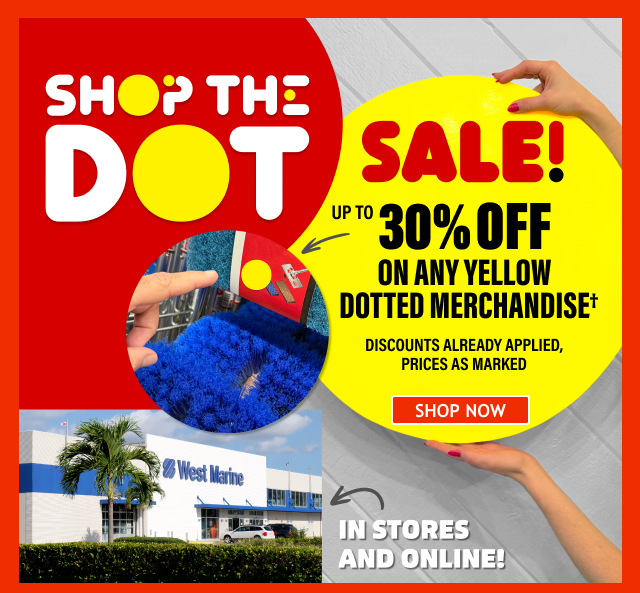 SHOP THE DOT | SALE ! Up To 30% OFF on any Yellow Dotted Merchandise† Online and In Stores! Discounts already applied, prices as marked | SHOP NOW 