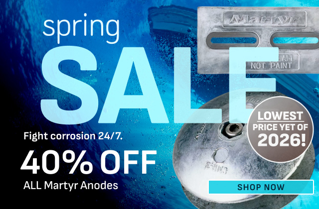 SPRING SALE -  40% OFF All Martyr Anodes - Shop Now