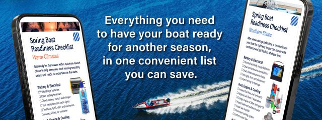 Everything you need to have your boat ready for another season, in one convenient list you can save. 