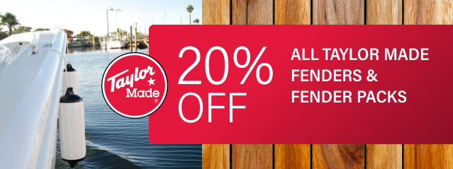 Taylor Made 20% All Taylor Made Fenders & Fender Packs - Shop Now